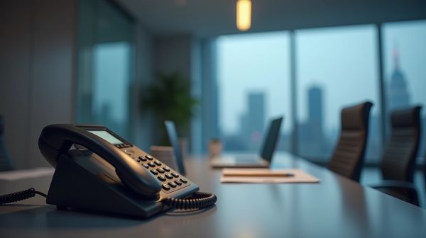 Téléphonie fixe professionnelle : les options à comparer