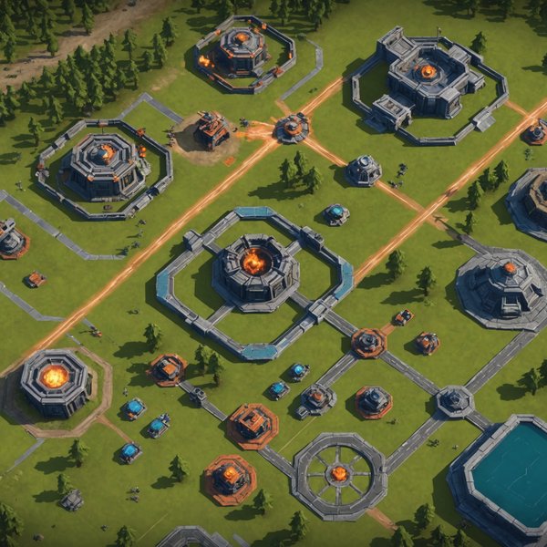 Quels sont les défis de la création d'un jeu de stratégie en temps réel avec des factions asymétriques?